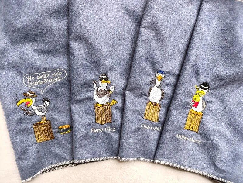 ITH Stickdatei Möwe Carlos Küstenmafia