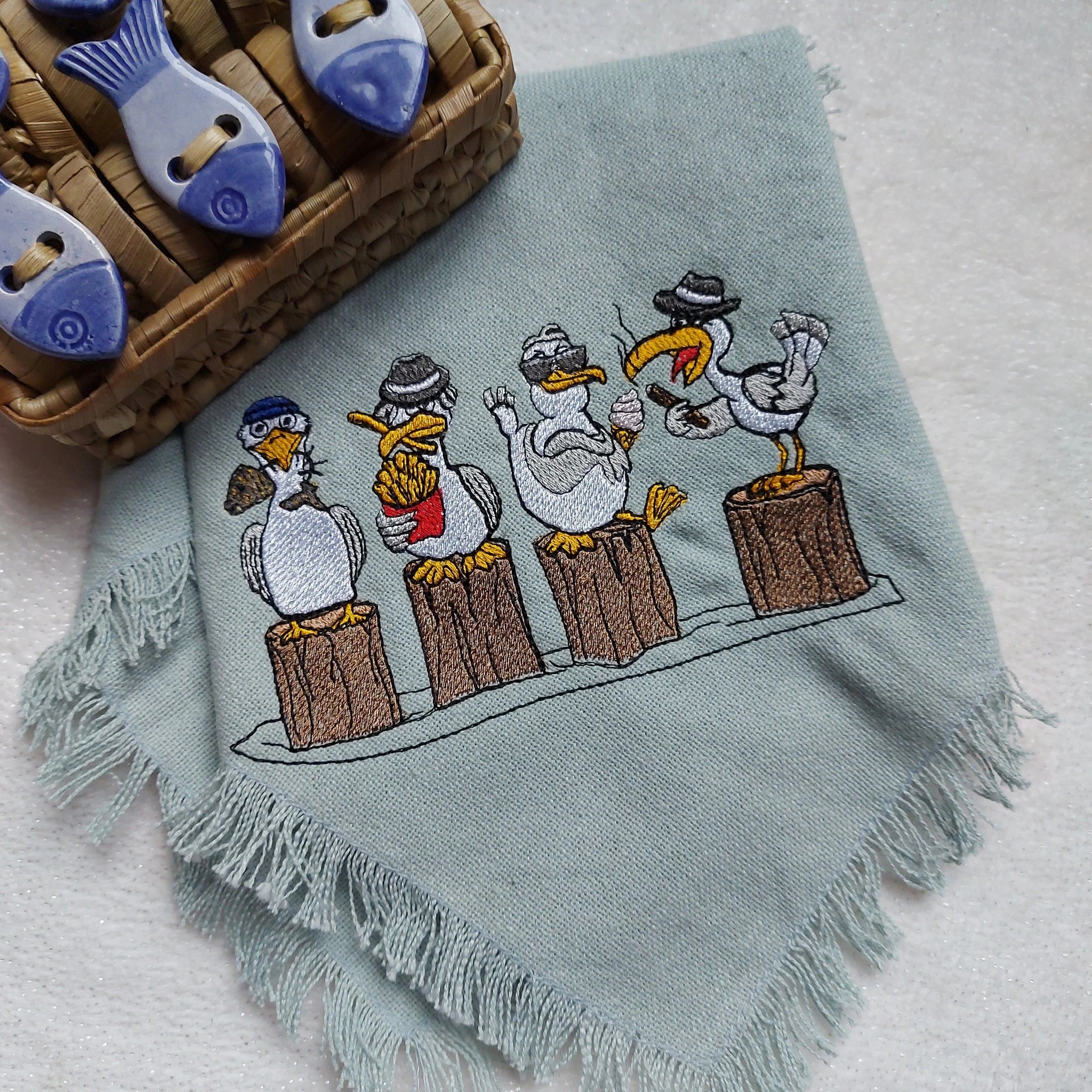 ITH Stickdatei Möwe Carlos Küstenmafia