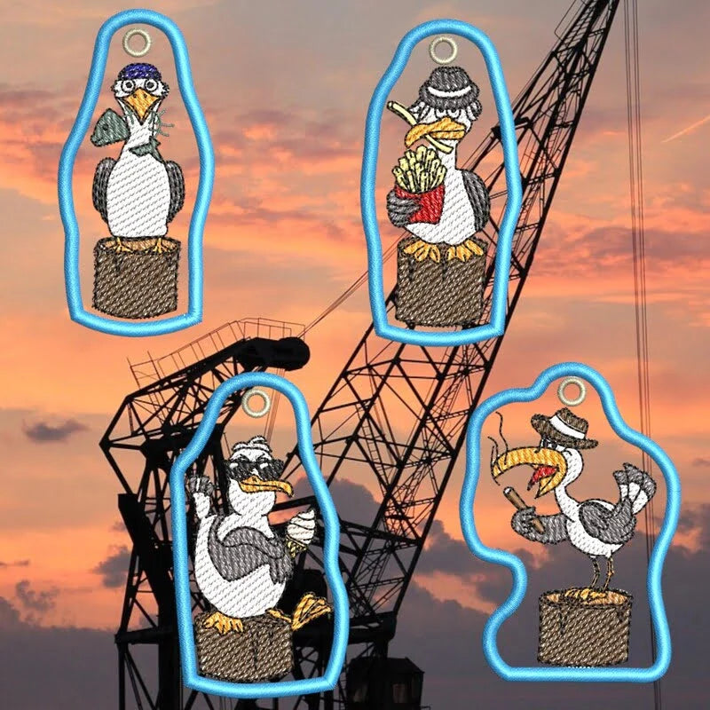 ITH Stickdatei Möwe Carlos Küstenmafia