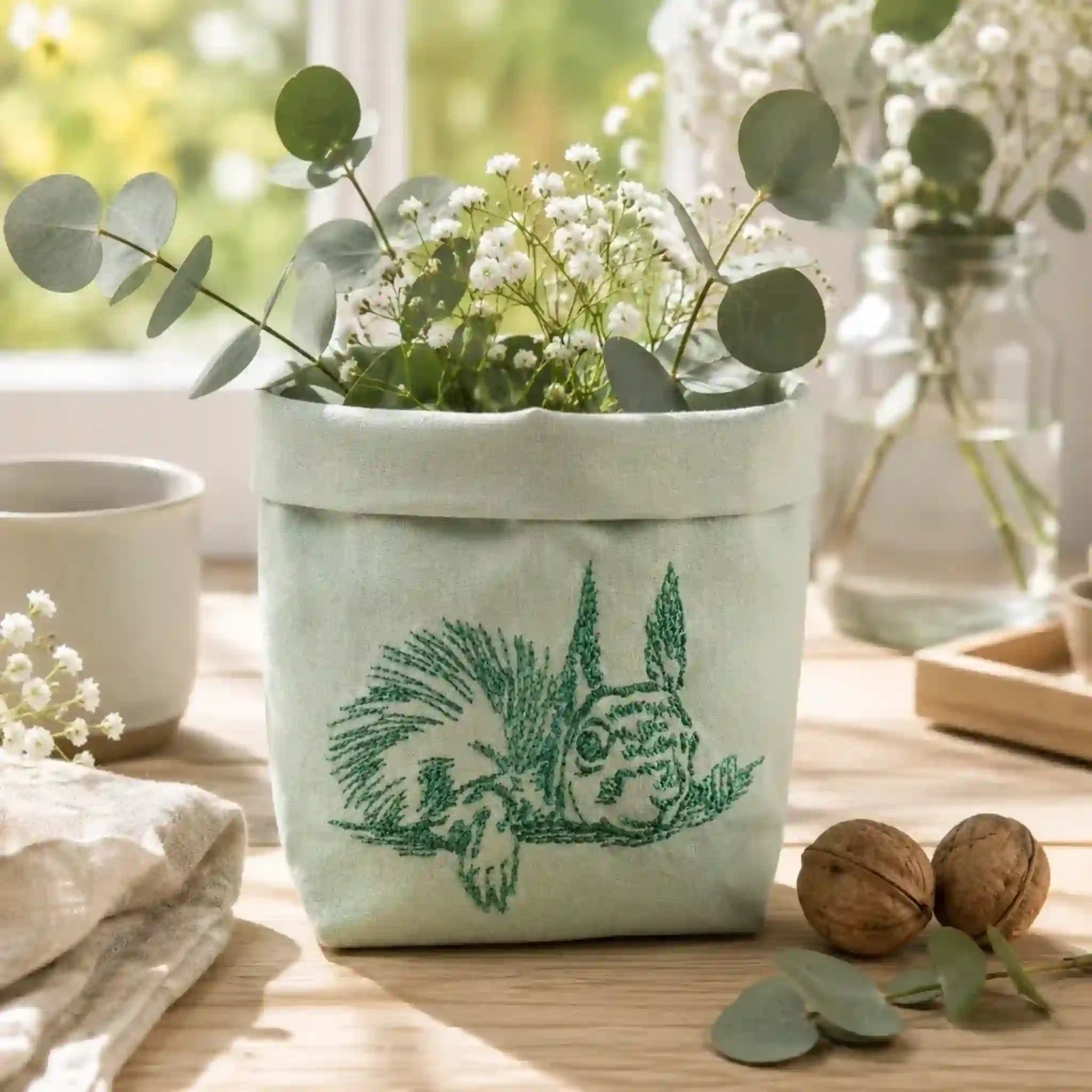 Stickdatei Eichhörnchen Kritzel