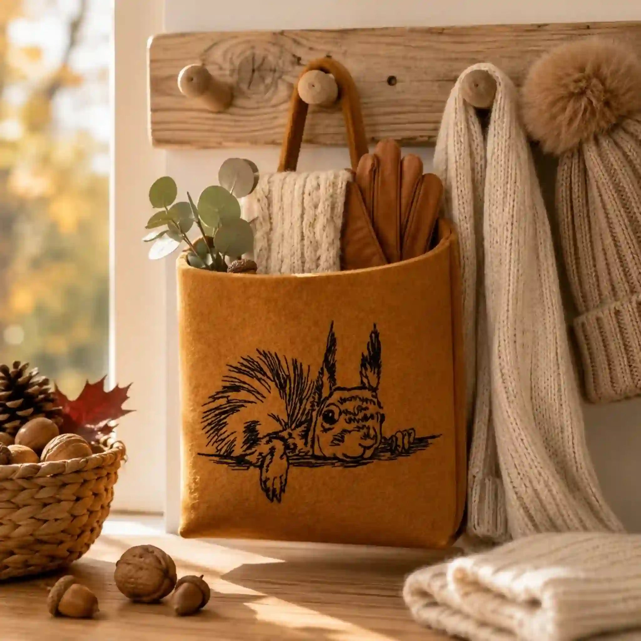 Stickdatei Eichhörnchen Kritzel