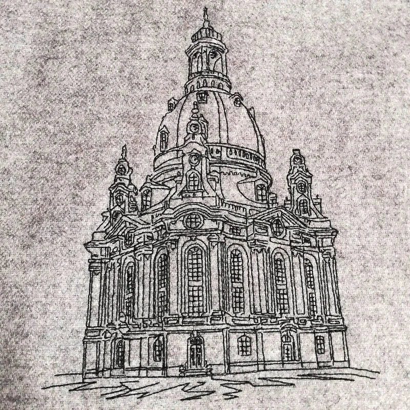 Stickdatei Frauenkirche Dresden von stiXXie by lajana