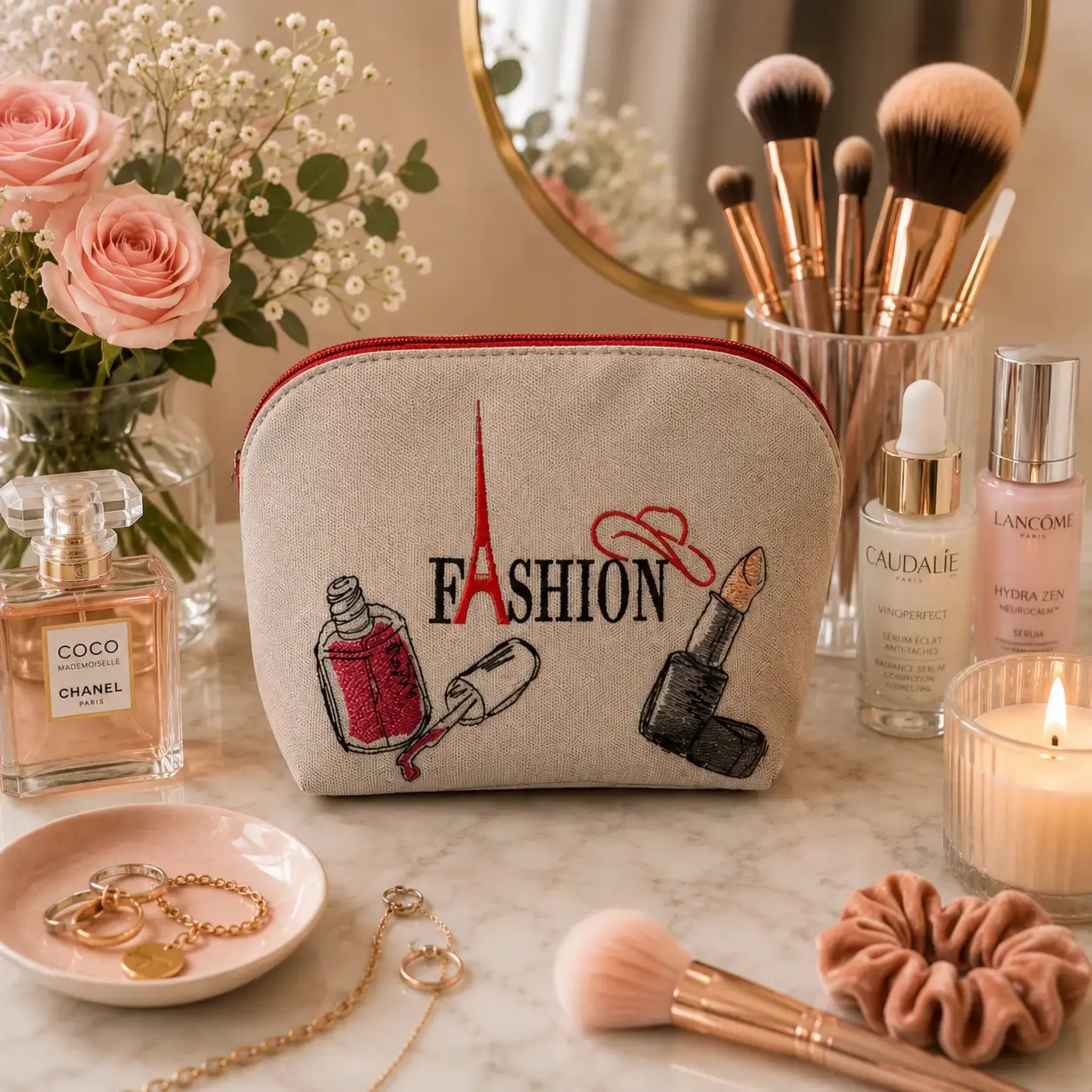 Stickdatei Frauensache Fashion – 6 Mode-Motive Appli