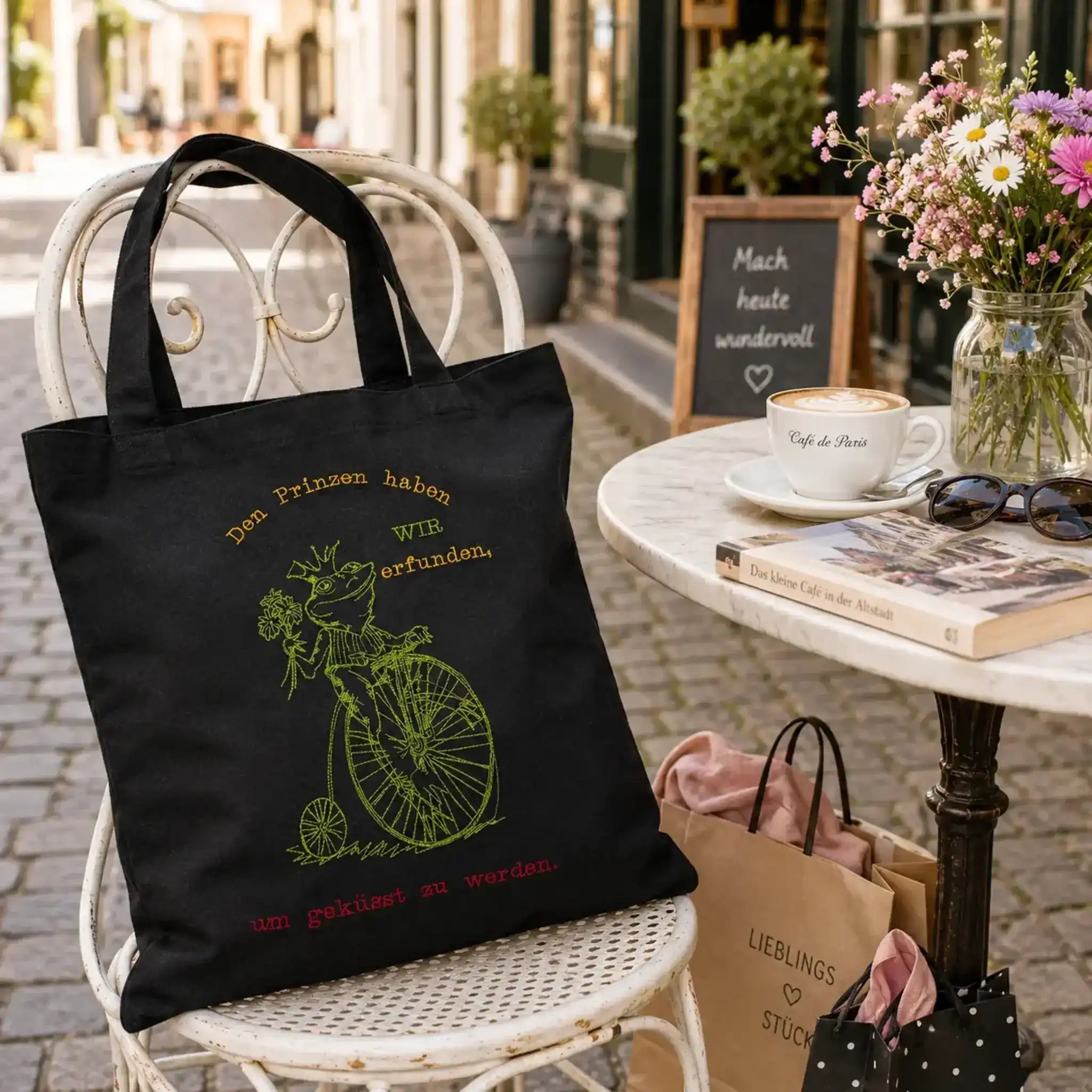 Stickdatei Froschkönig