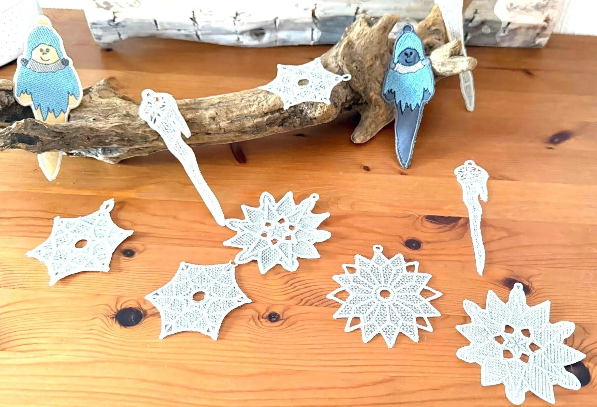 Stickdatei FSL Eis und Schnee