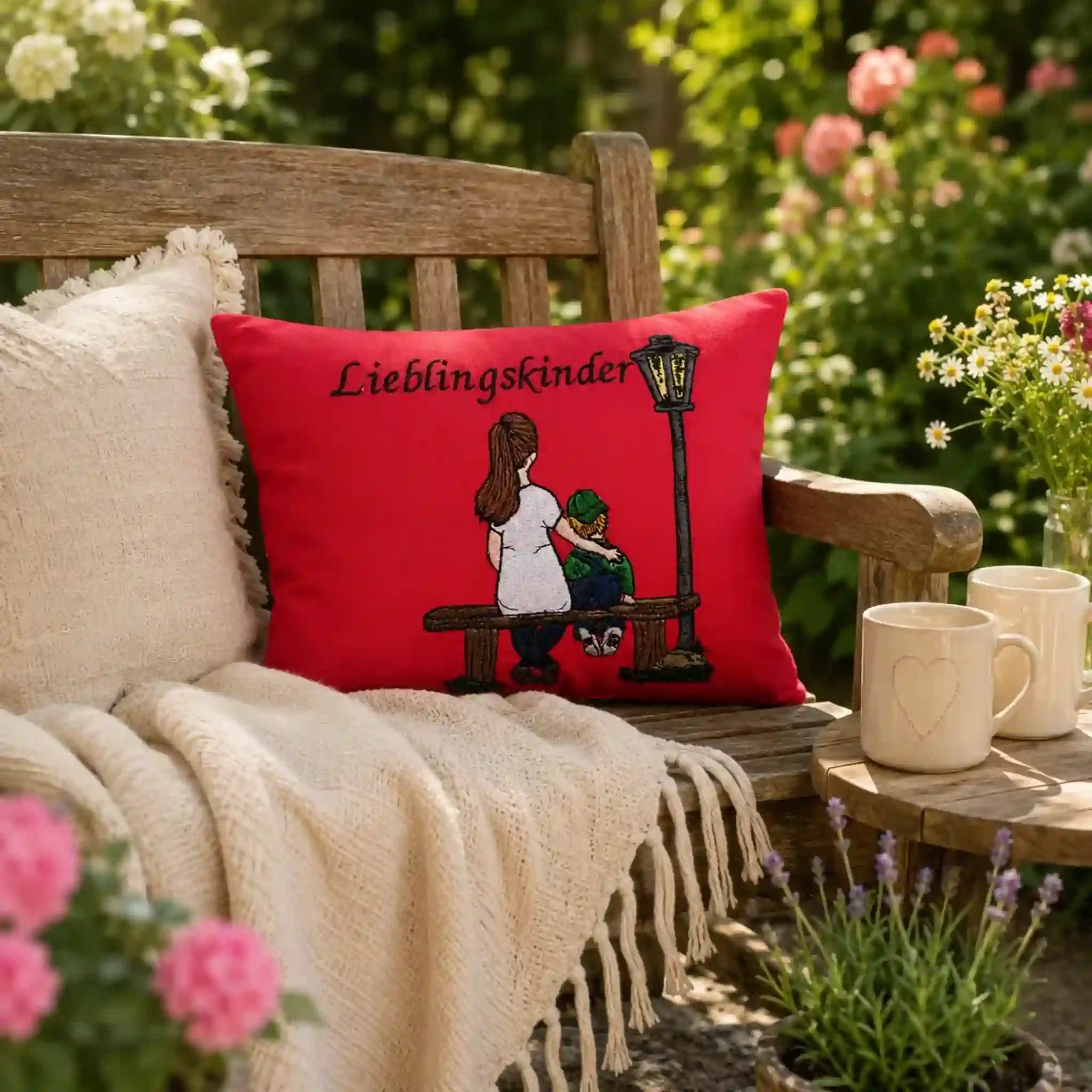 Stickdatei Geschwisterliebe