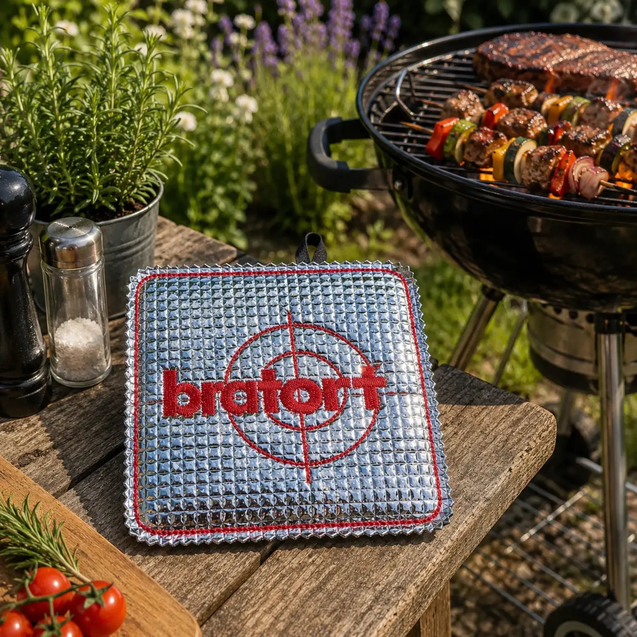 Stickdatei Grillen Vatertag – 3-teiliges Set 10x10 & 13x18 | BBQ Stickmotive