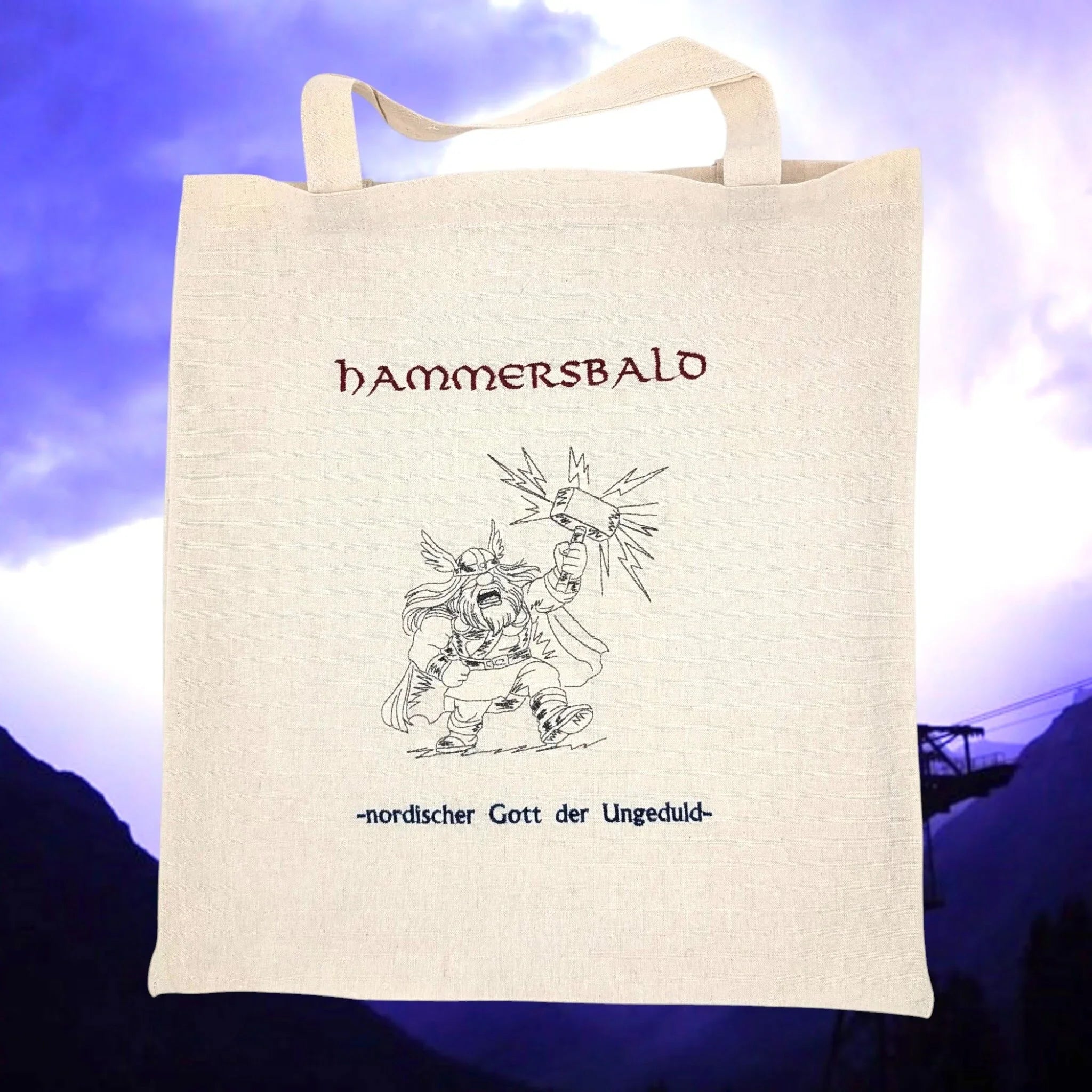 Stickdatei Hammersbald - Gott der Ungeduld