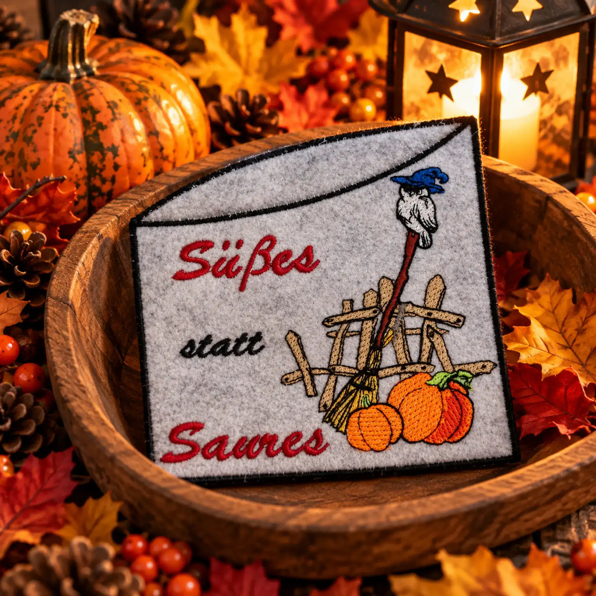 Stickdatei Herbst Halloween – Color & Scribble
