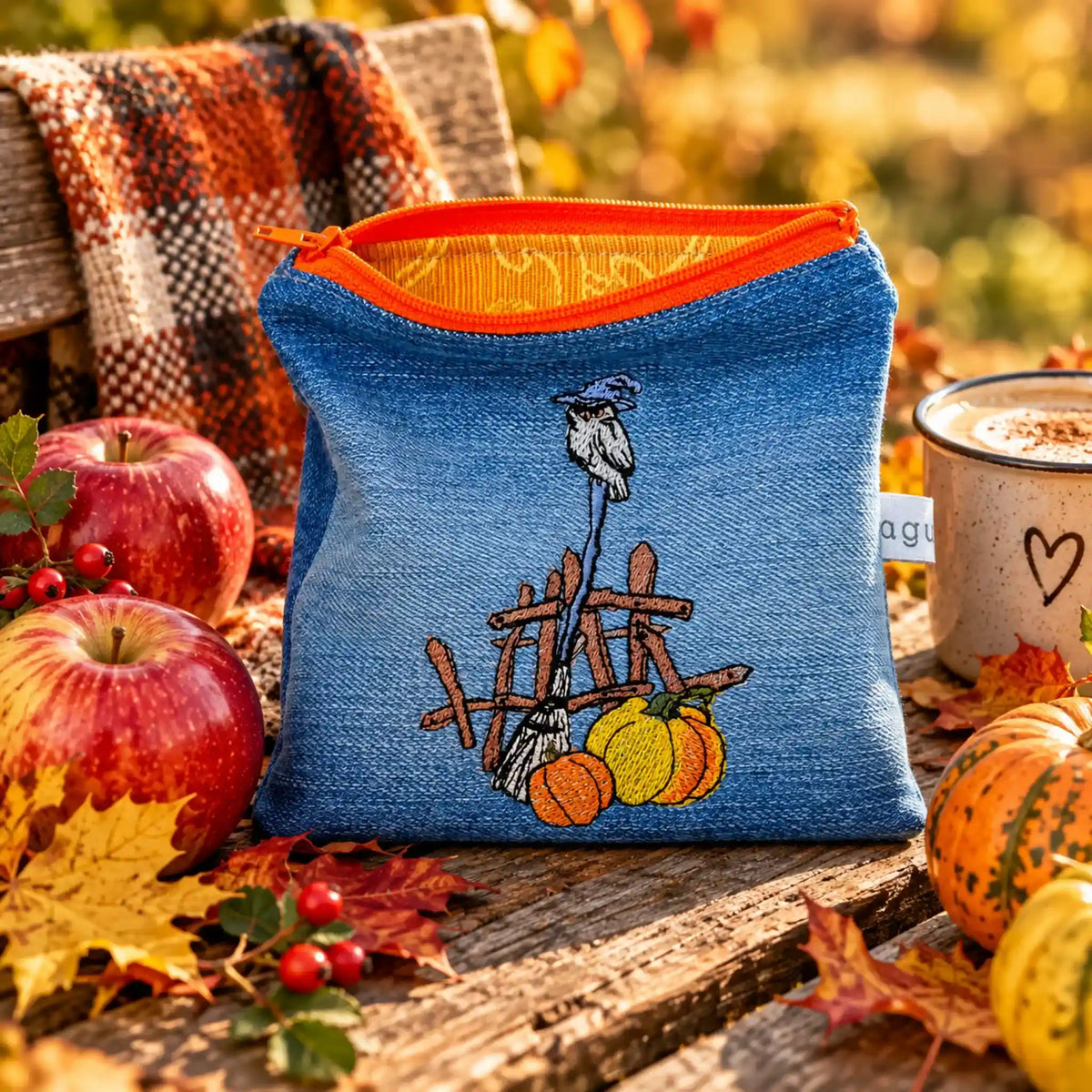 Stickdatei Herbst Halloween – Color & Scribble