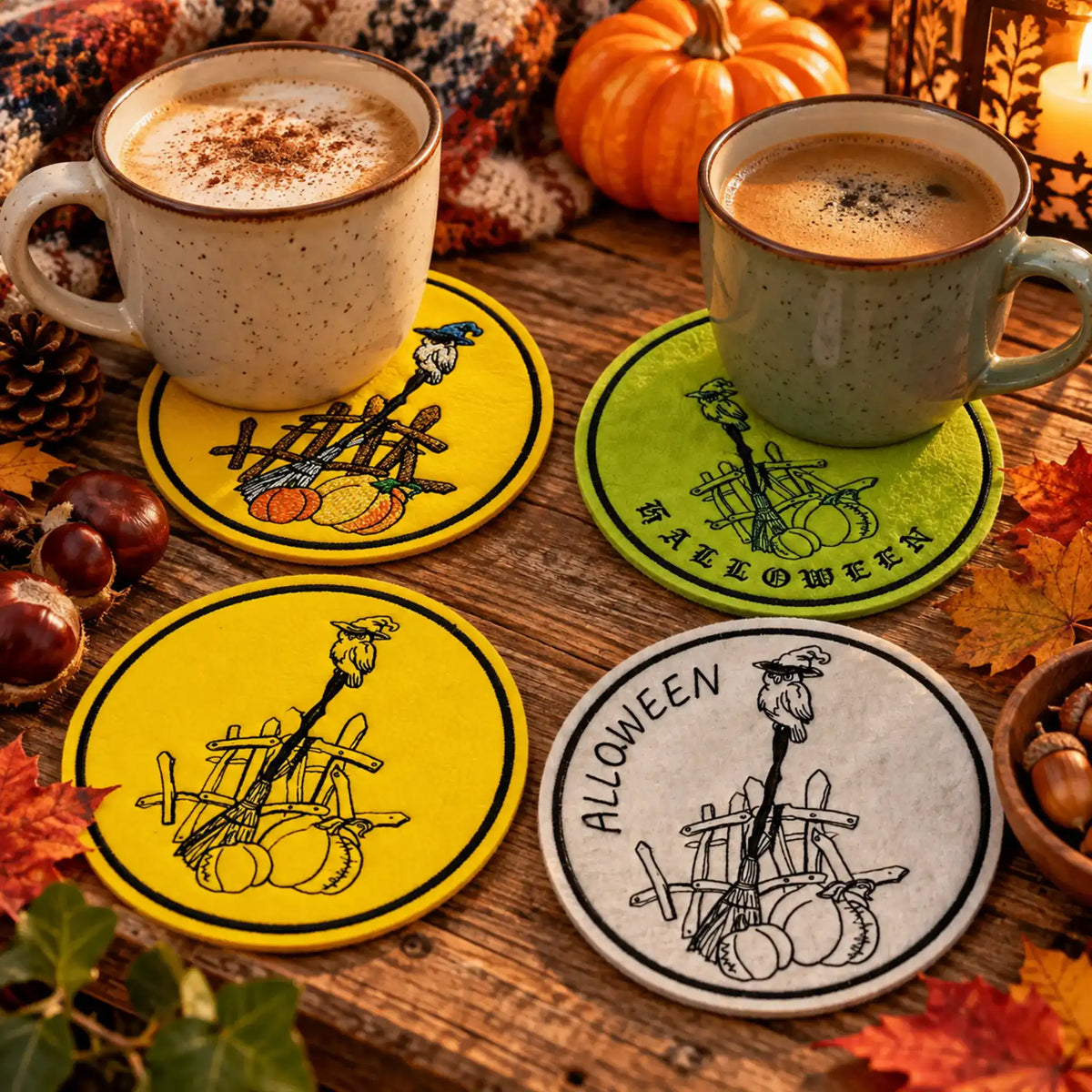Stickdatei Herbst Halloween – Color & Scribble