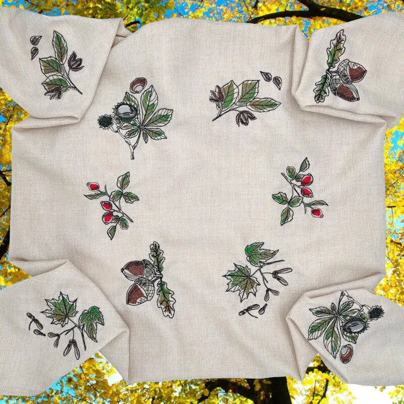 Stickdatei Herbstfrüchte