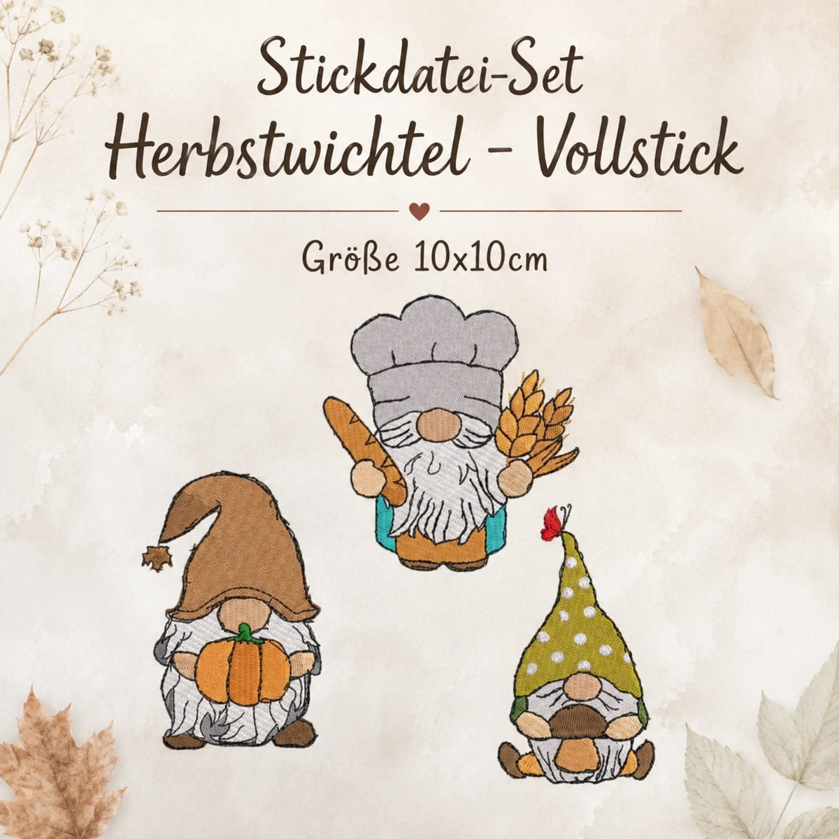 Stickdatei Herbstwichtel