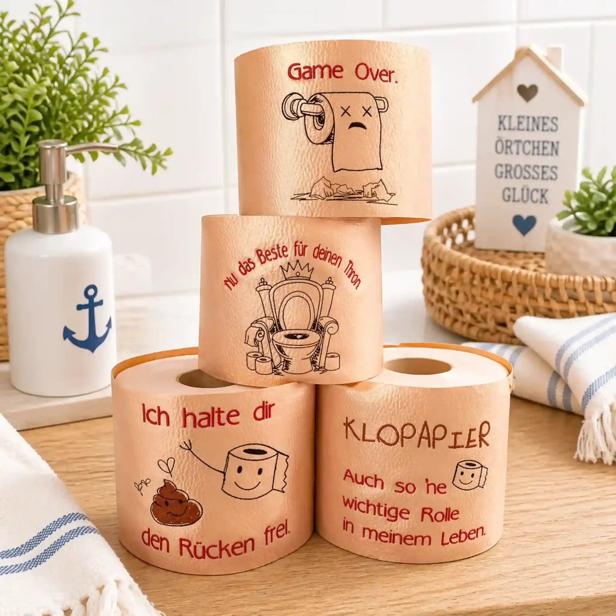 Stickdatei Klorollen-Sprüche Vol.2