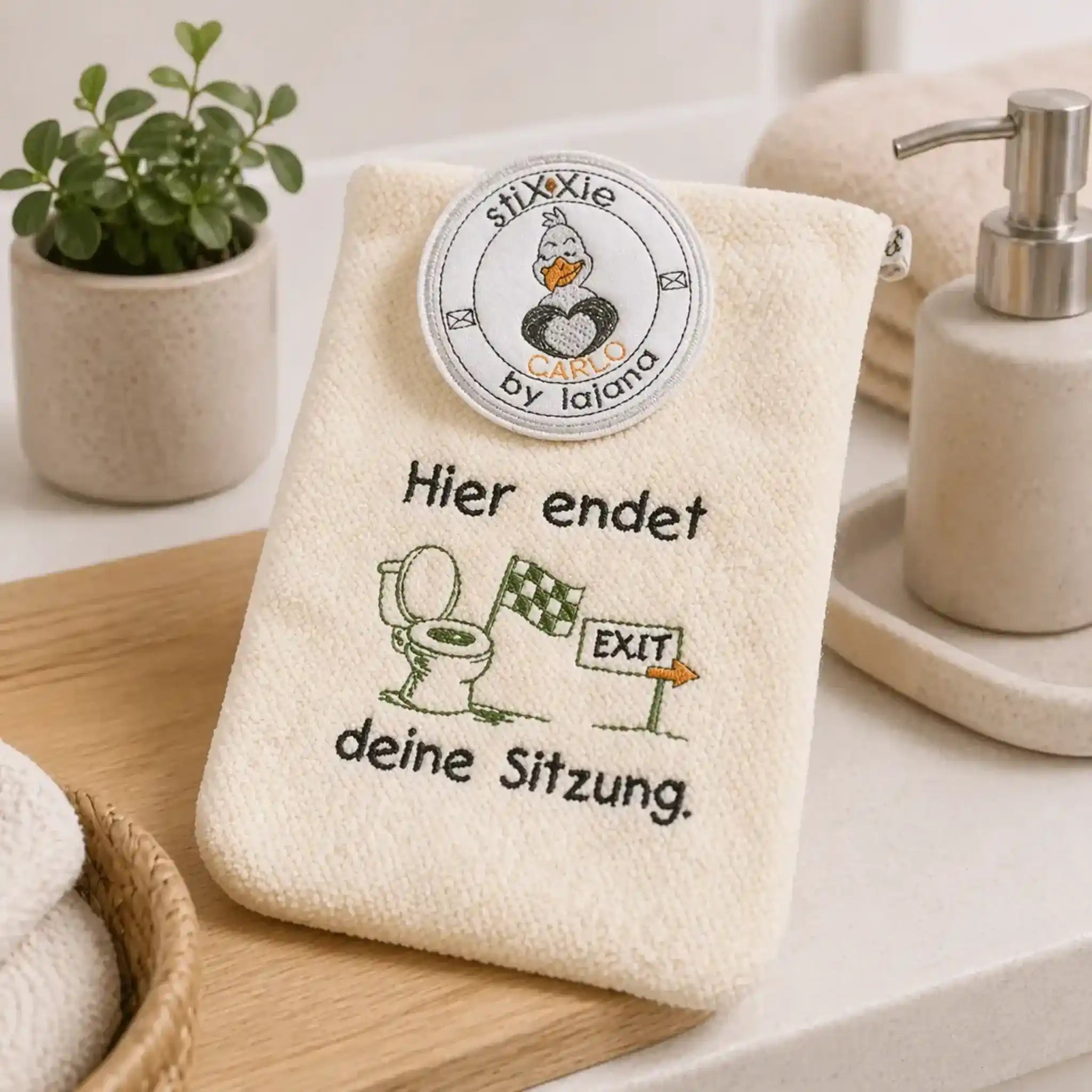 Stickdatei Klorollen-Sprüche Vol.2