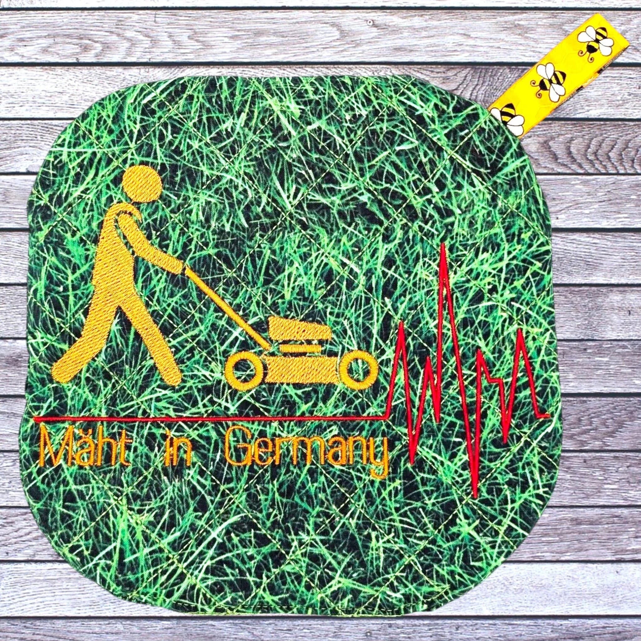 Stickdatei Mäht in Germany