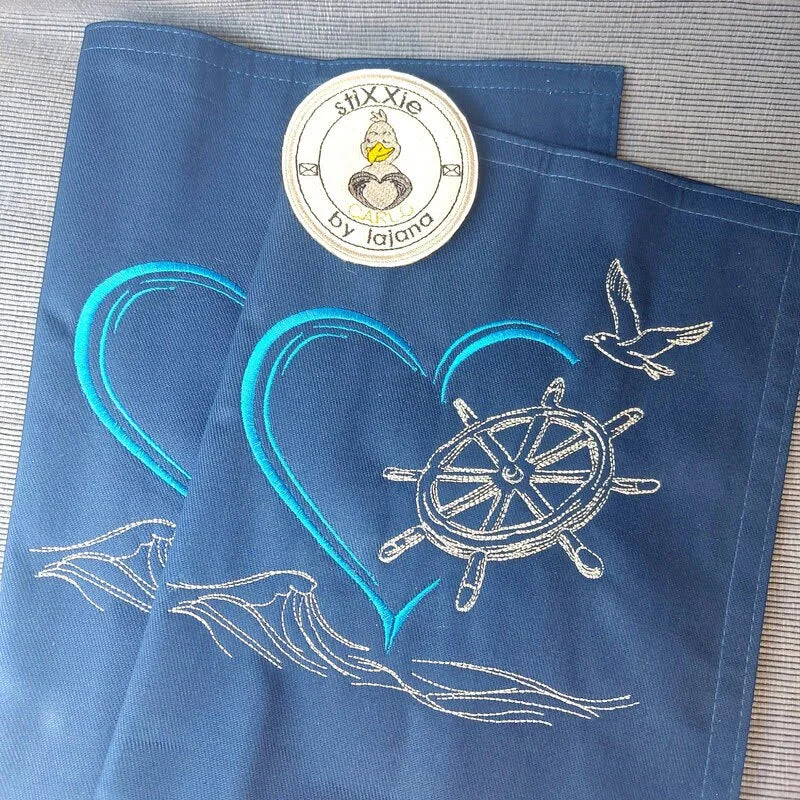 Stickdatei Maritim Love