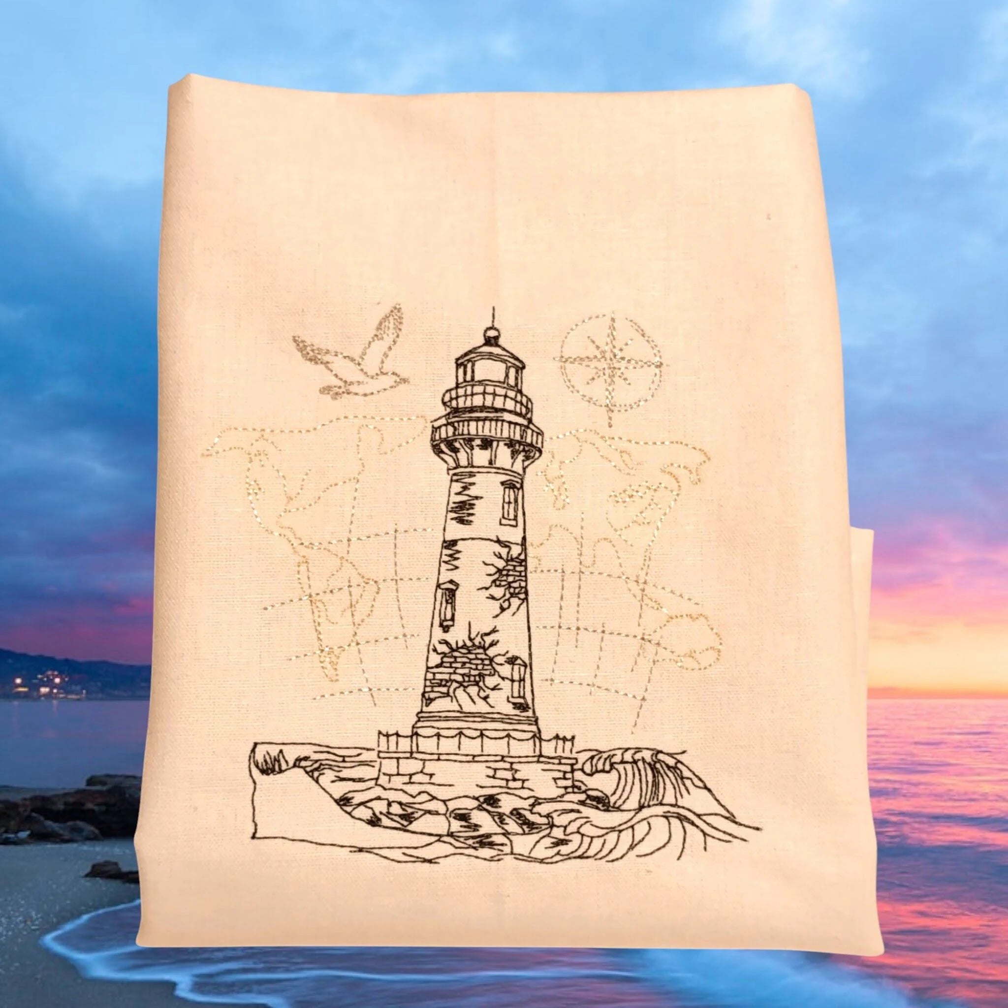 Stickdatei Maritim Vintage