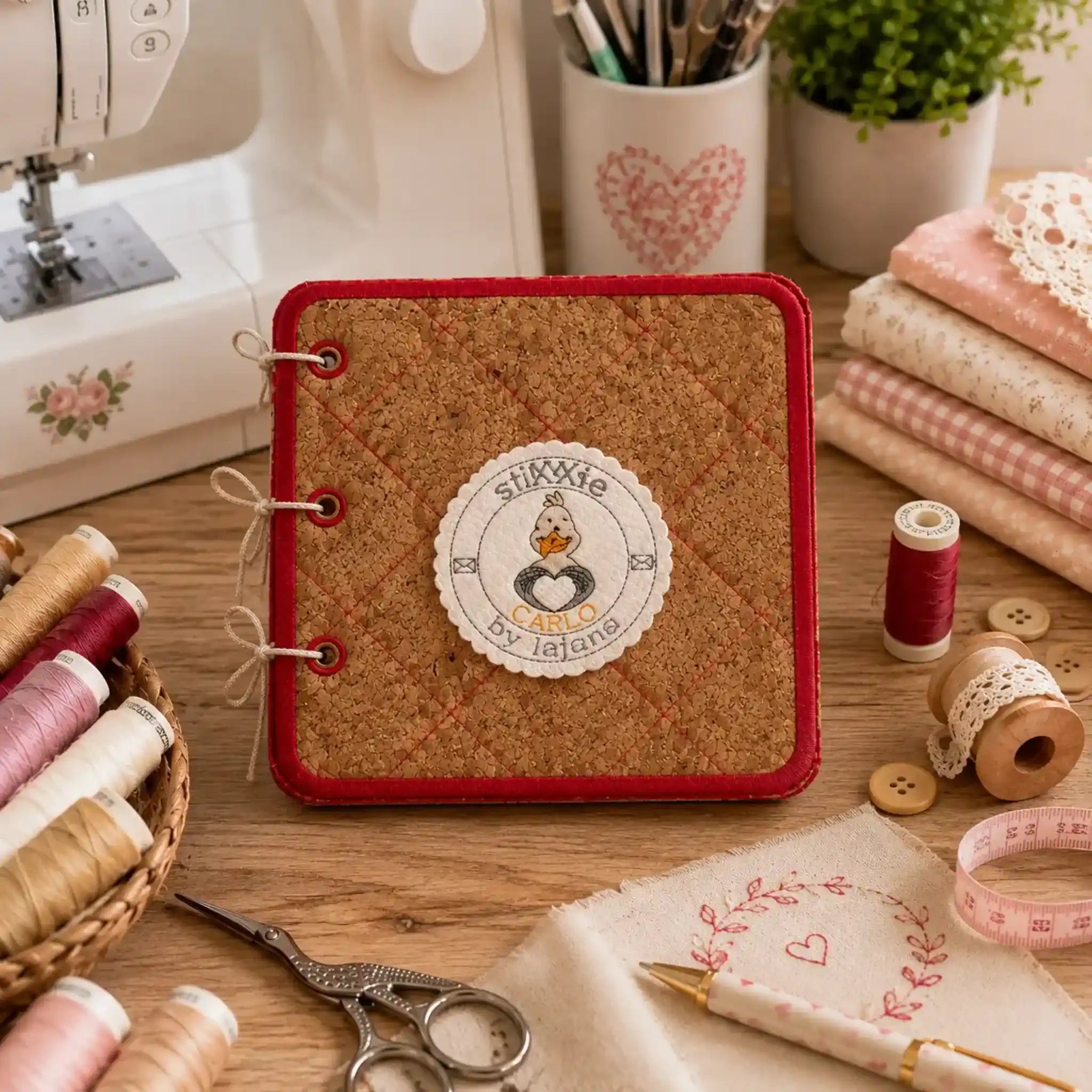 Stickdatei Quilts - 7 Motive plus 1 Blanko