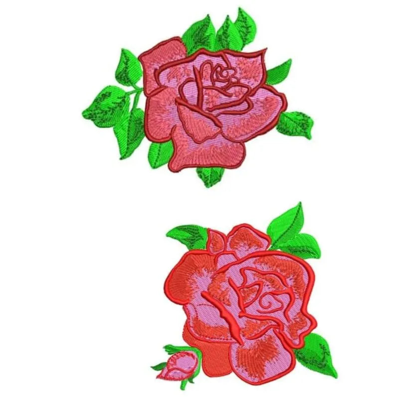 Stickdatei Rosen Einzeln von stiXXie by lajana