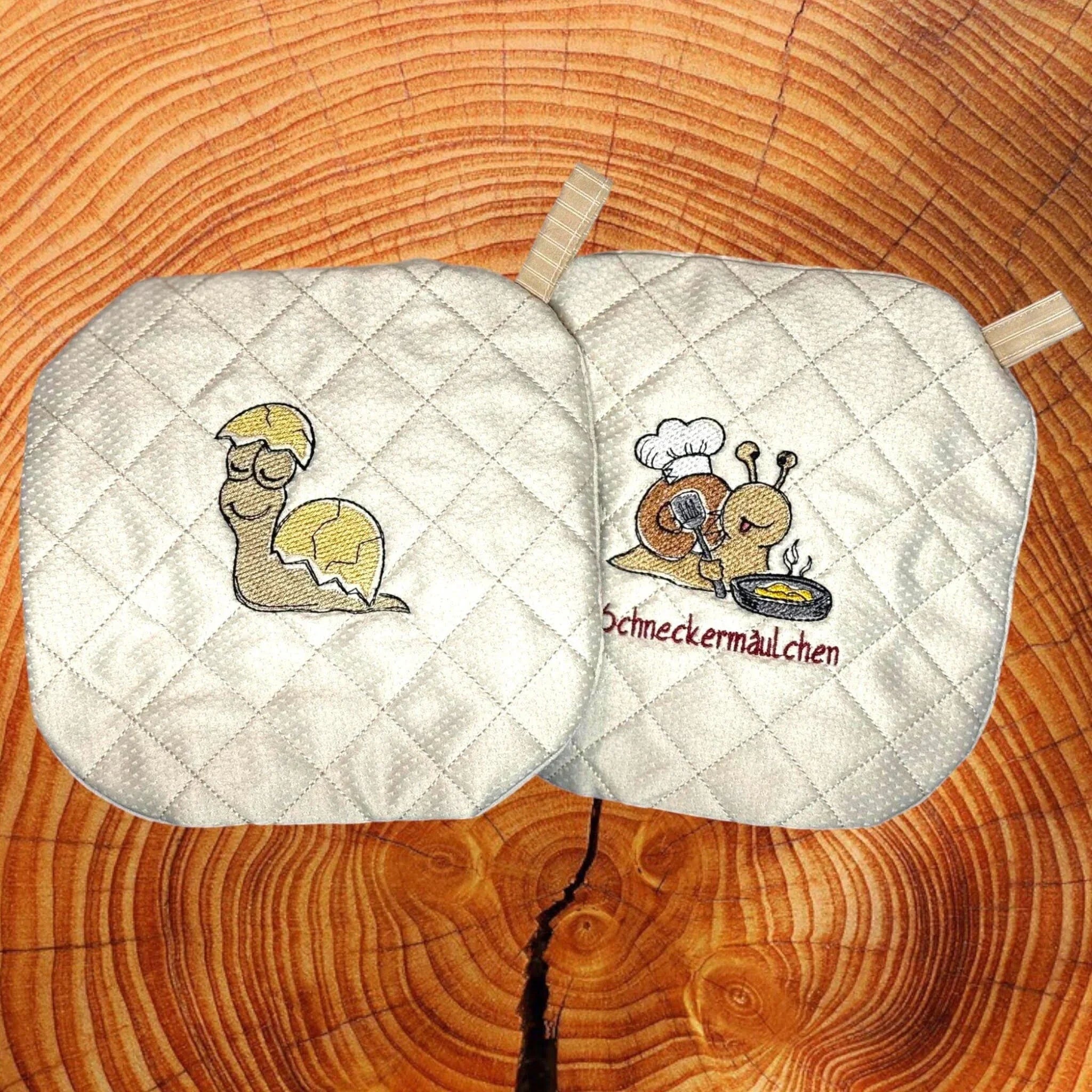 Stickdatei Schnecken Vol. 2