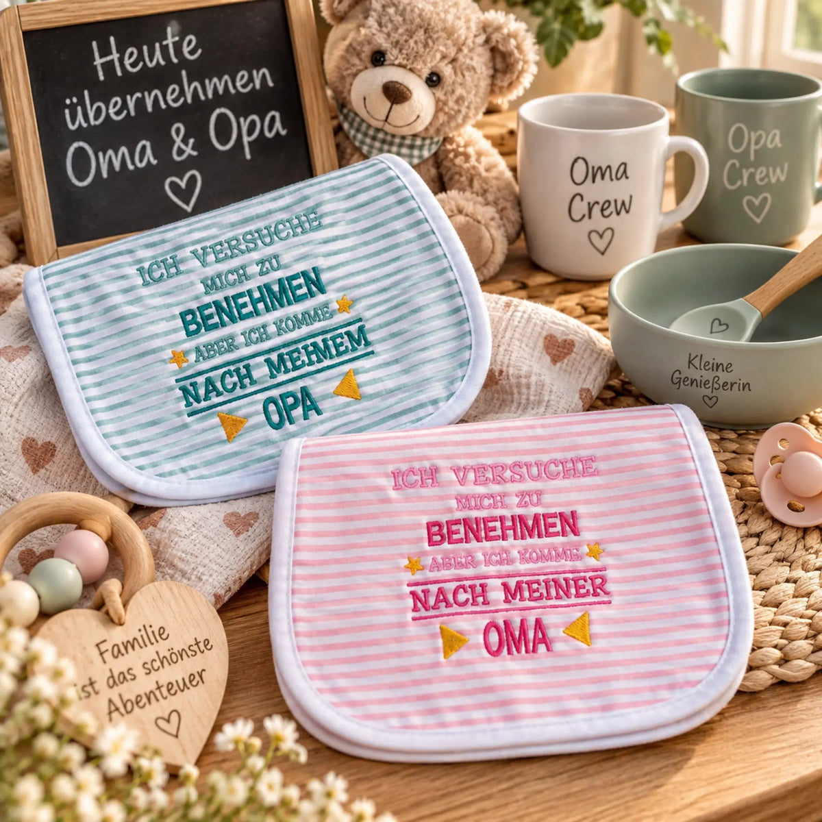 Stickdatei Babysprüche 👶