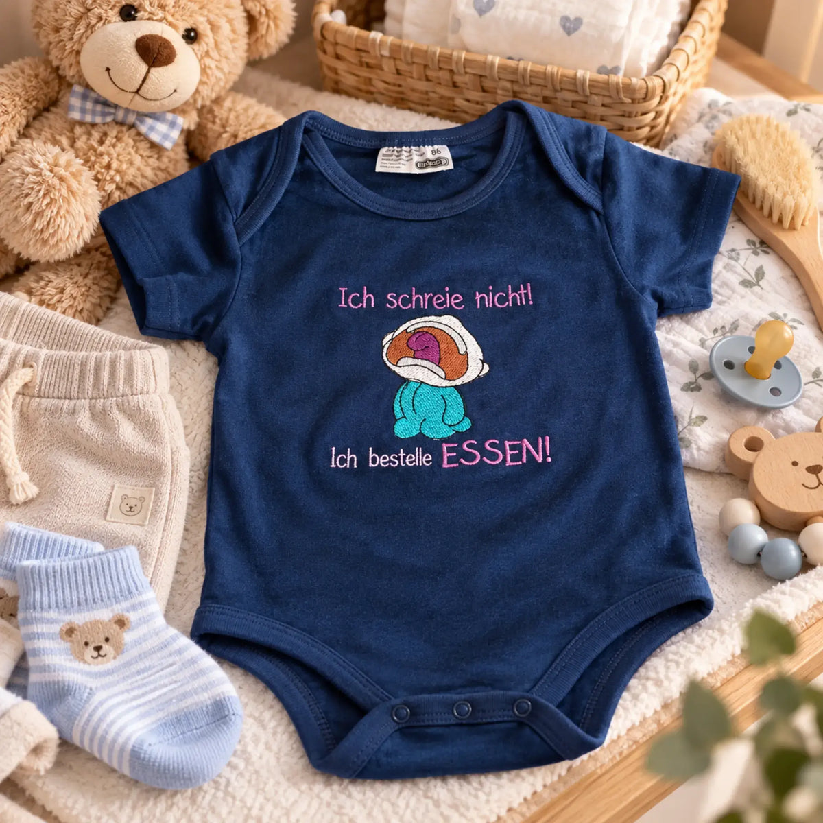 Stickdatei Babysprüche 👶