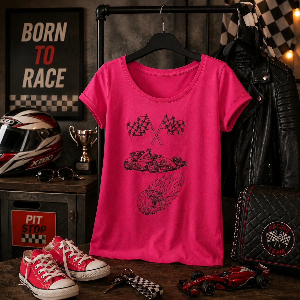 Stickdatei Motorsport