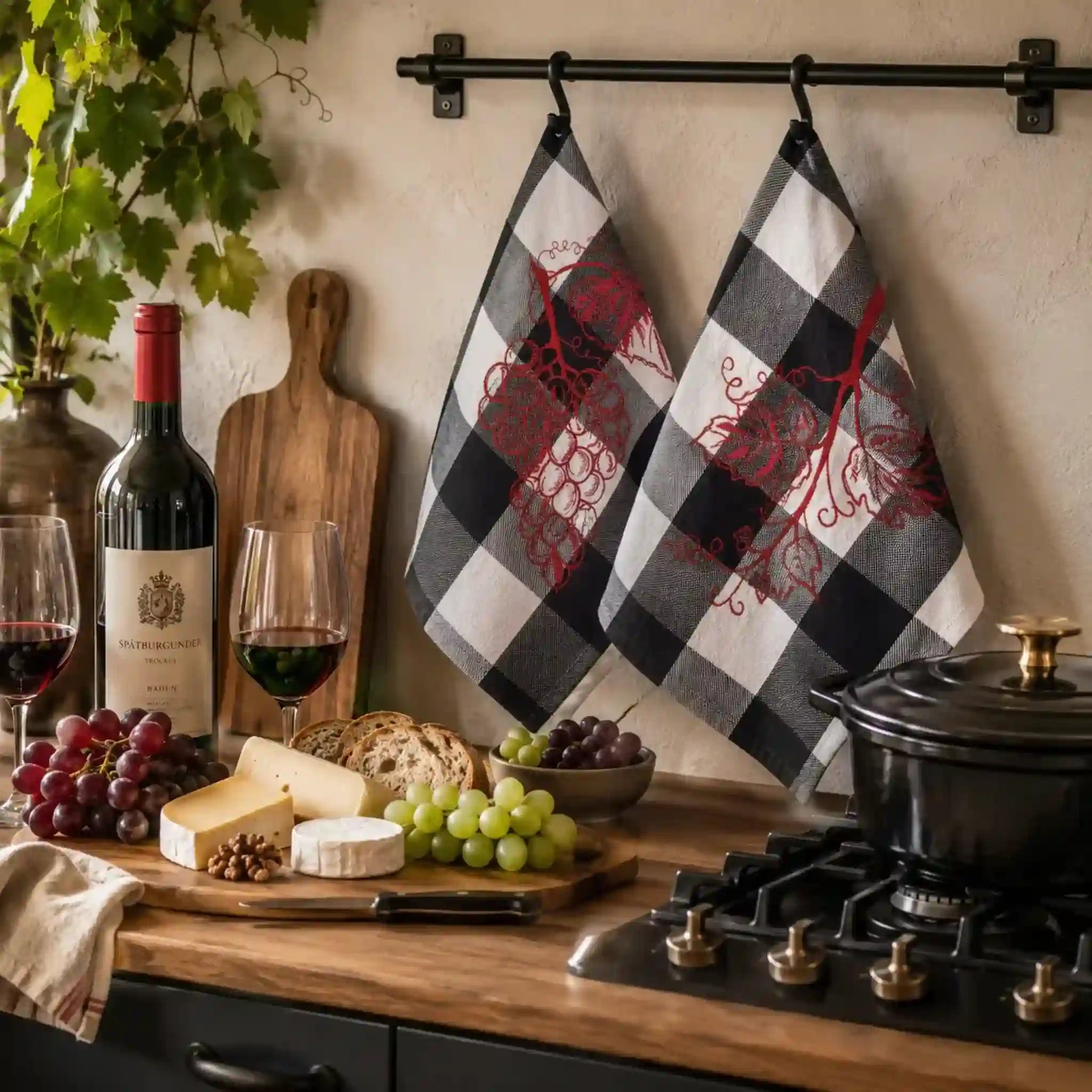 Stickdatei Serie Set WeinLaub