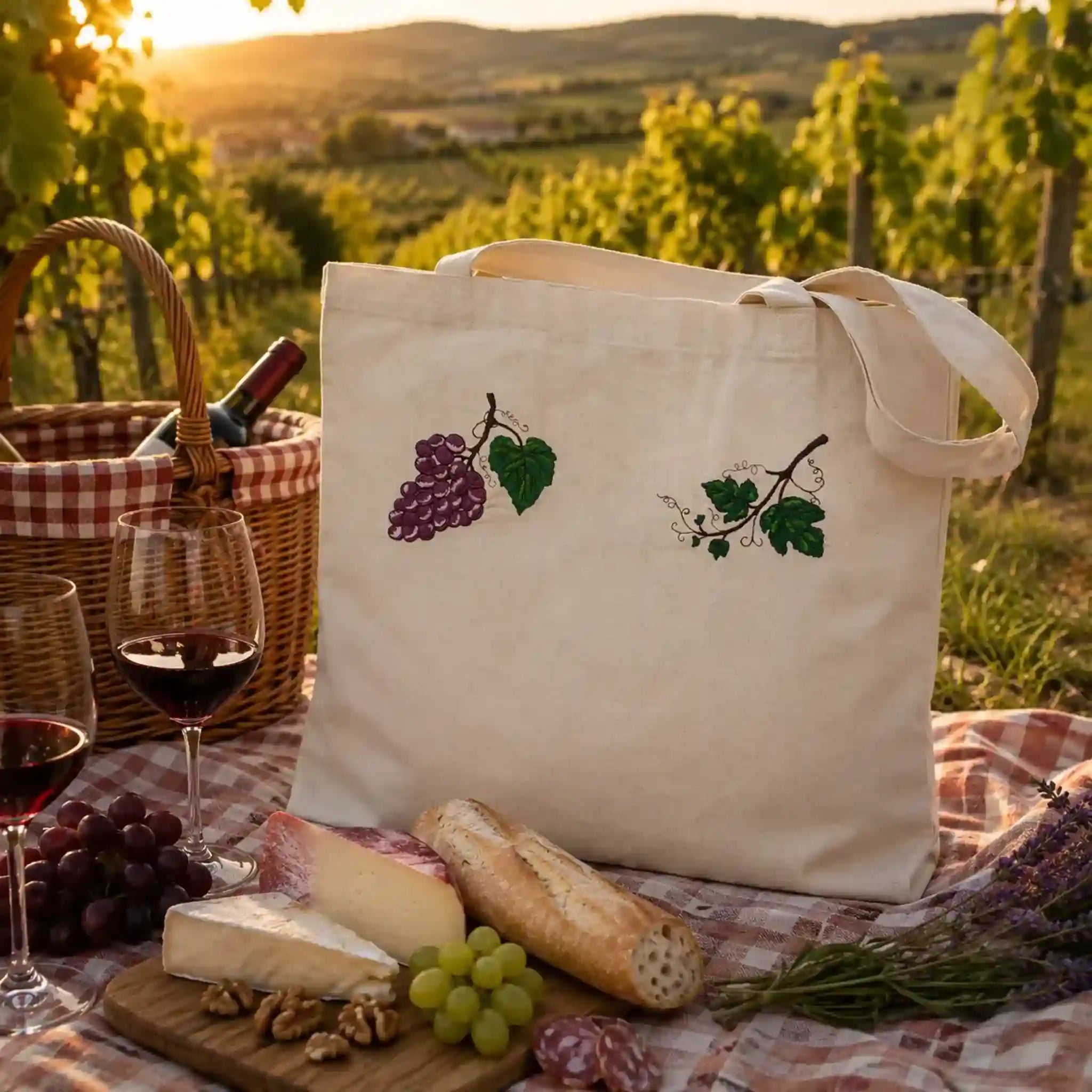 Stickdatei Serie Set WeinLaub