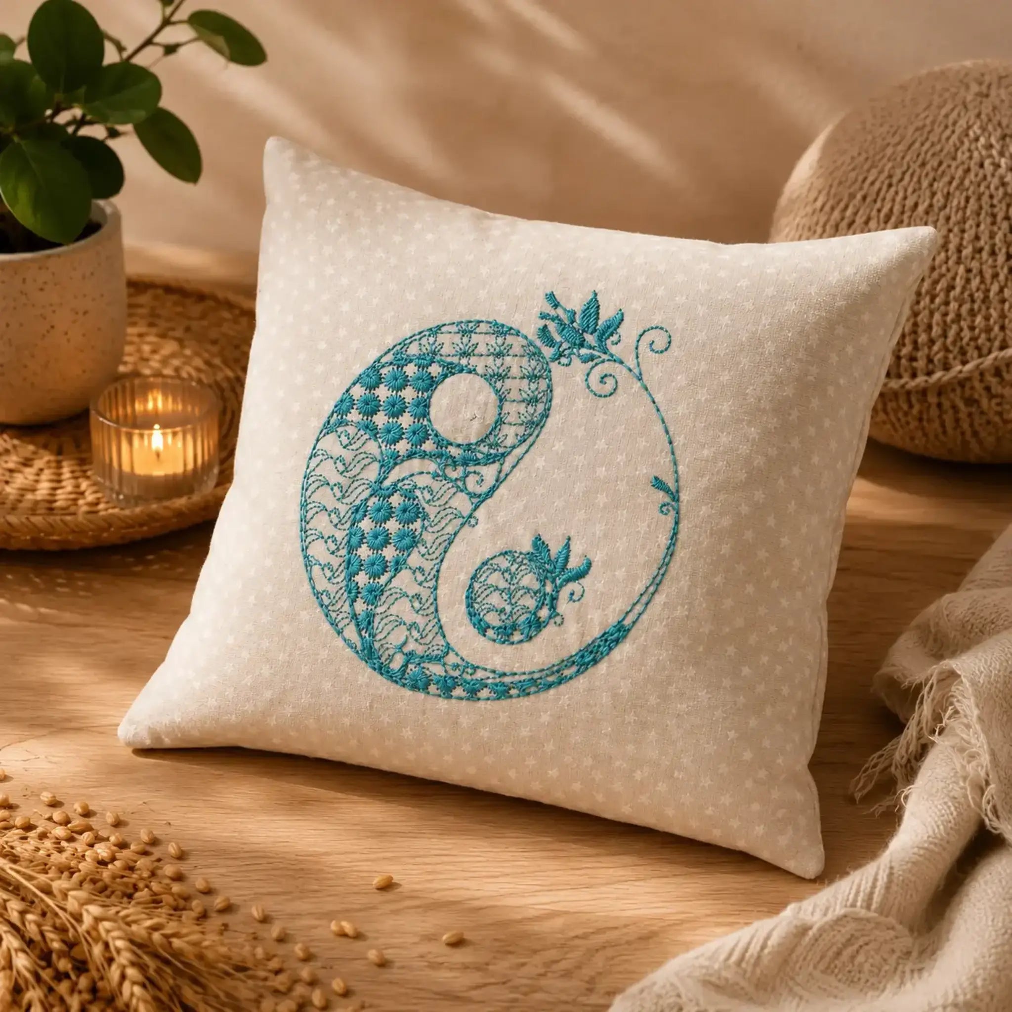 Yin Yang Stickdatei Set – 3 Motive in 10x10 & 13x18 cm