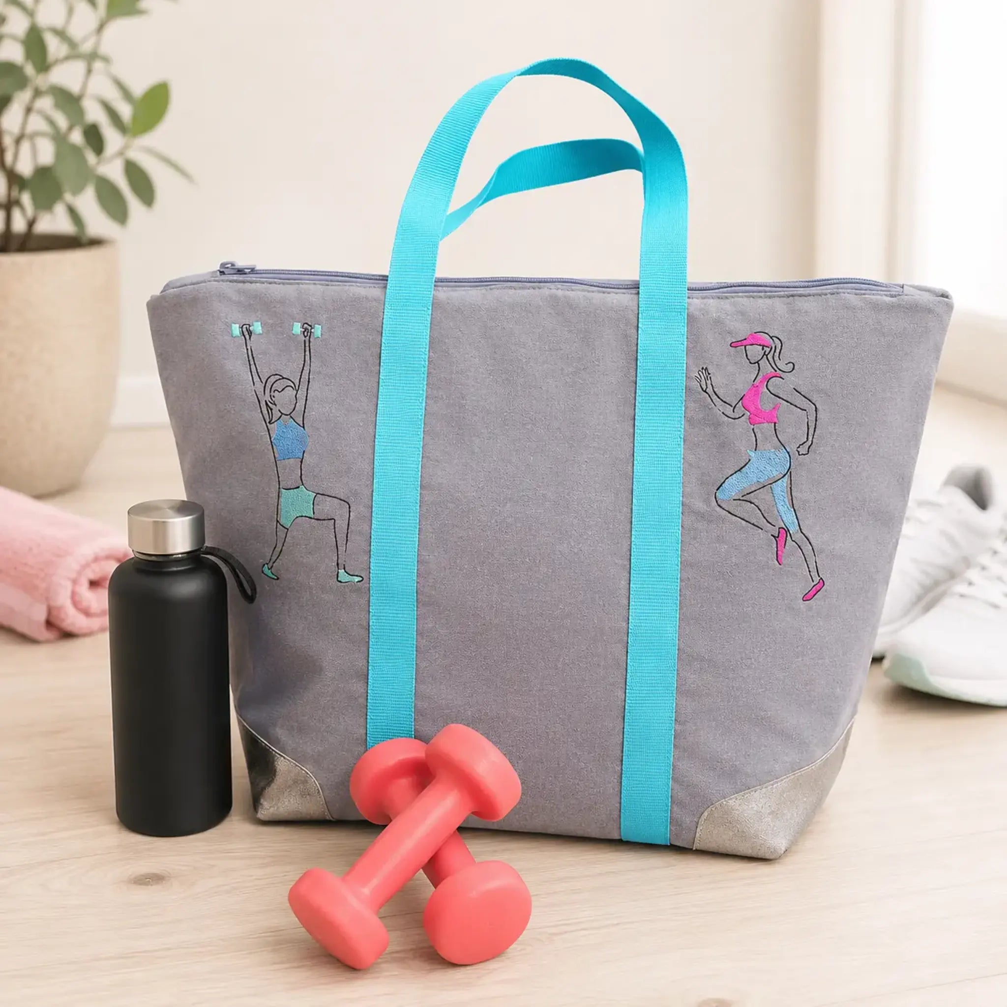 Stickdatei Sport mit Sprüchen 🏃 – Sportmotive & Schriftzüge