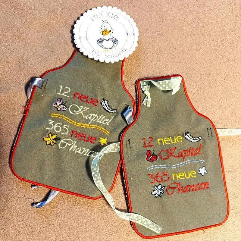 Stickdatei Spruch Neue Chancen