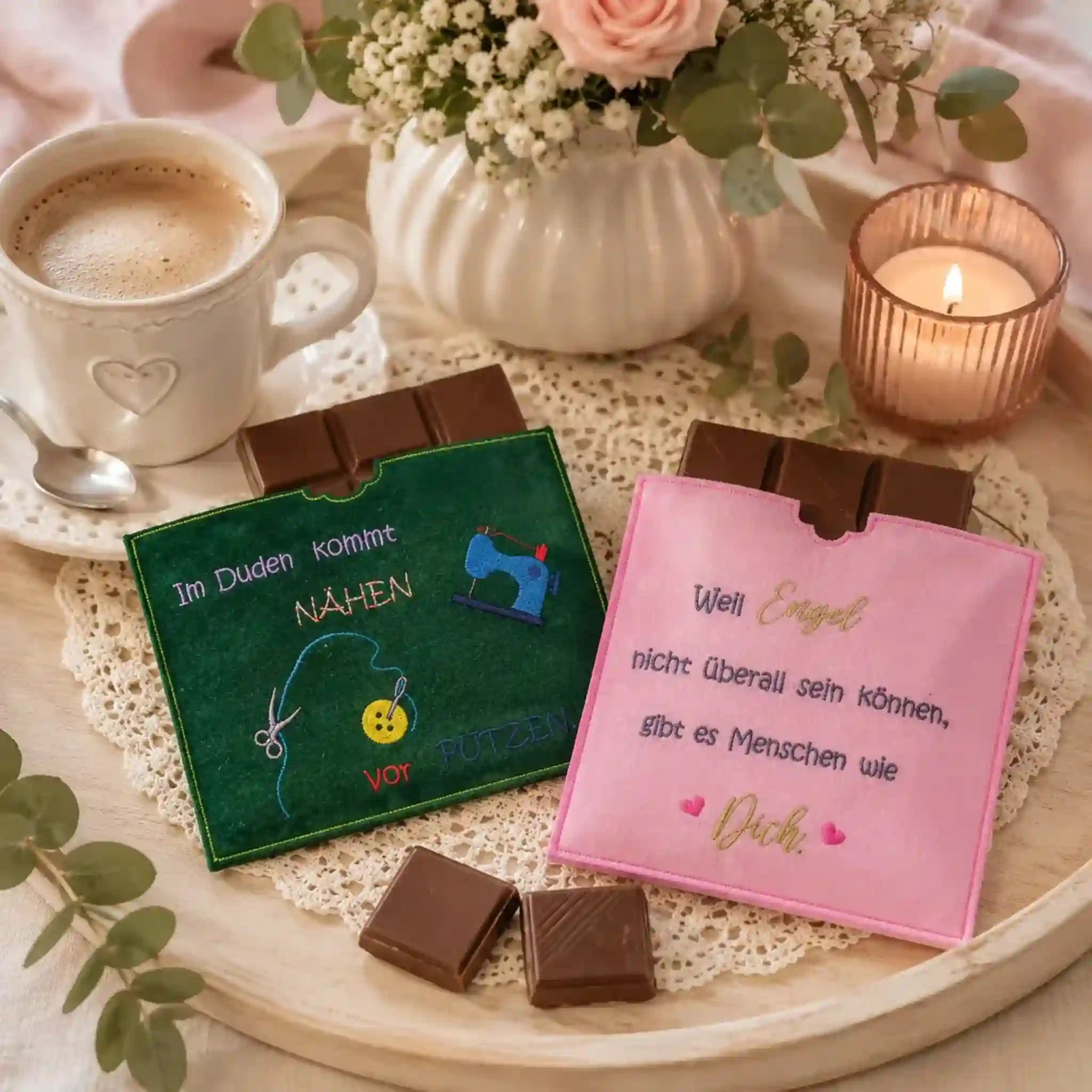 Stickdatei Sprüche und Weisheiten