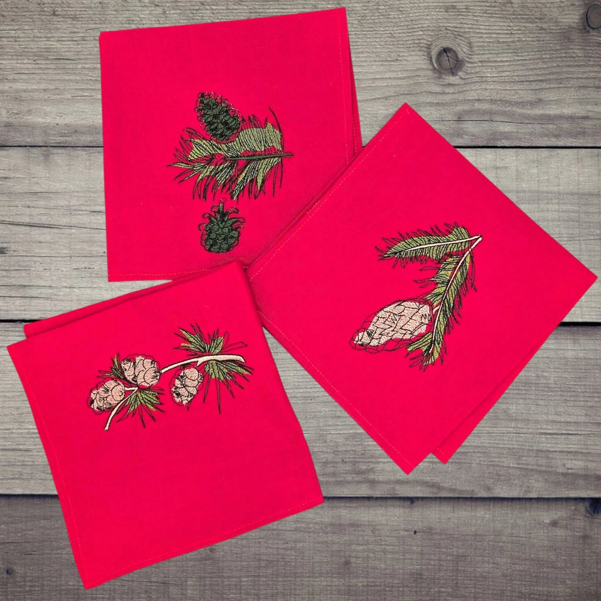 Stickdatei Tannenzapfen