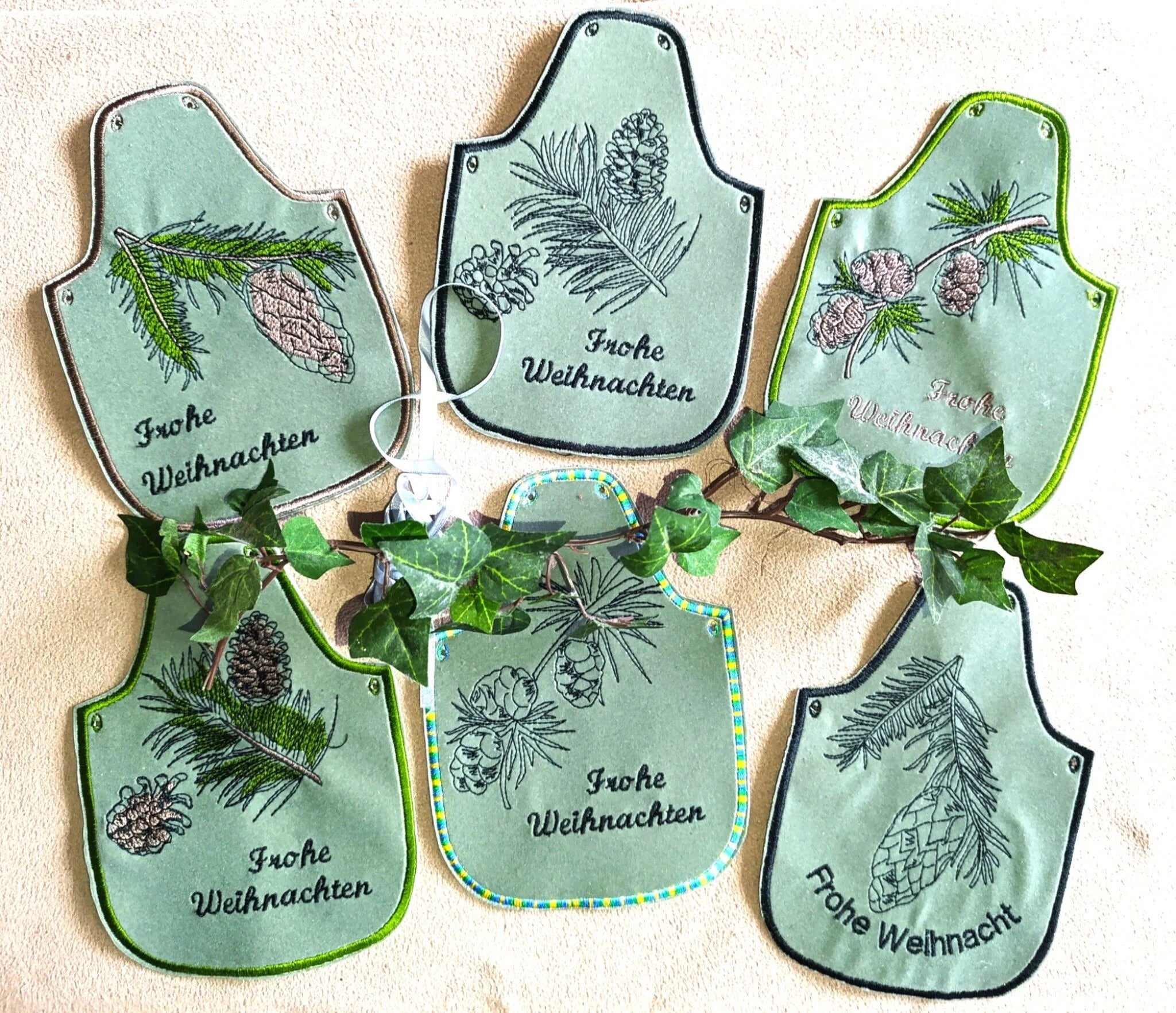 Stickdatei Tannenzapfen