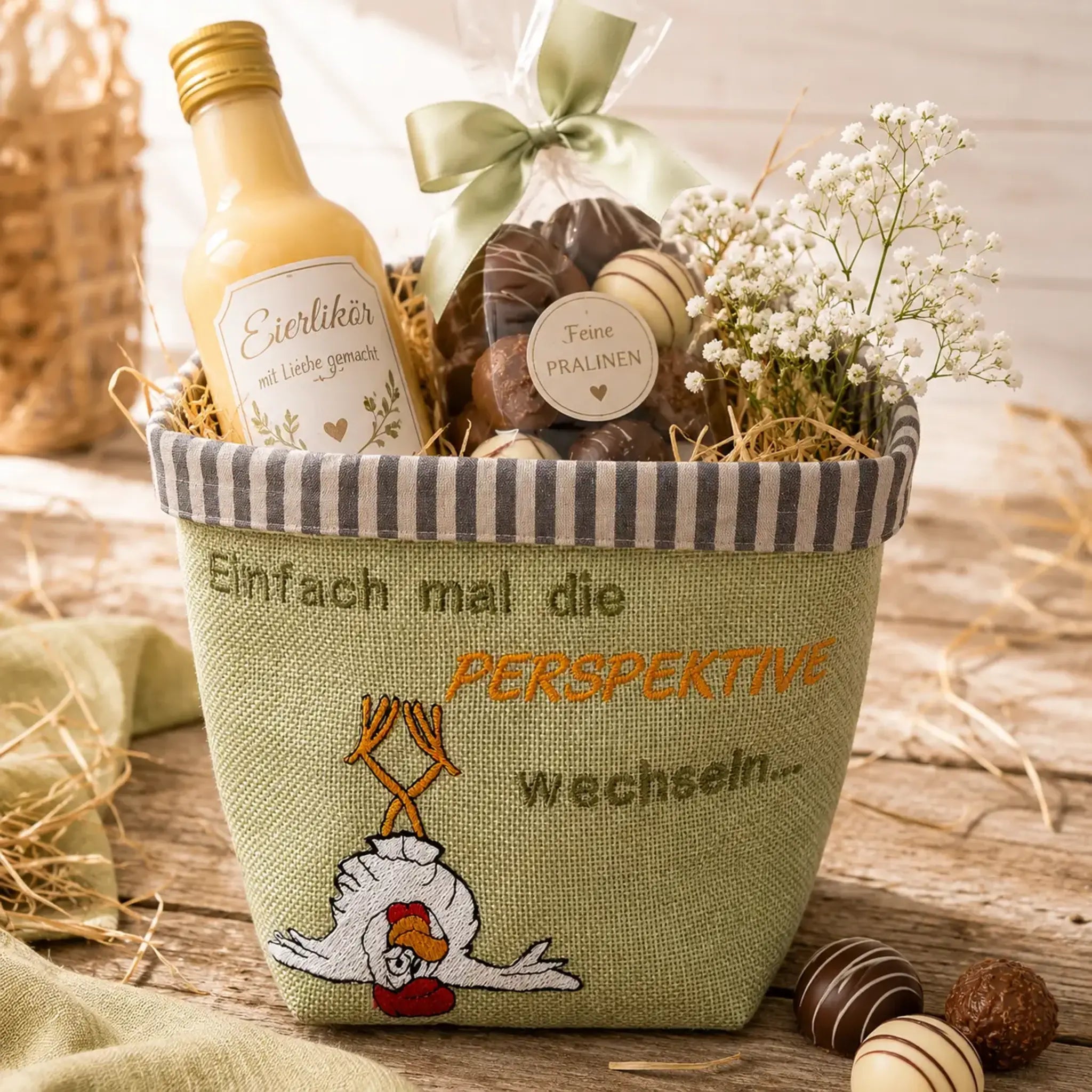 Stickdatei Verrückte Hühner – 3 witzige Designs