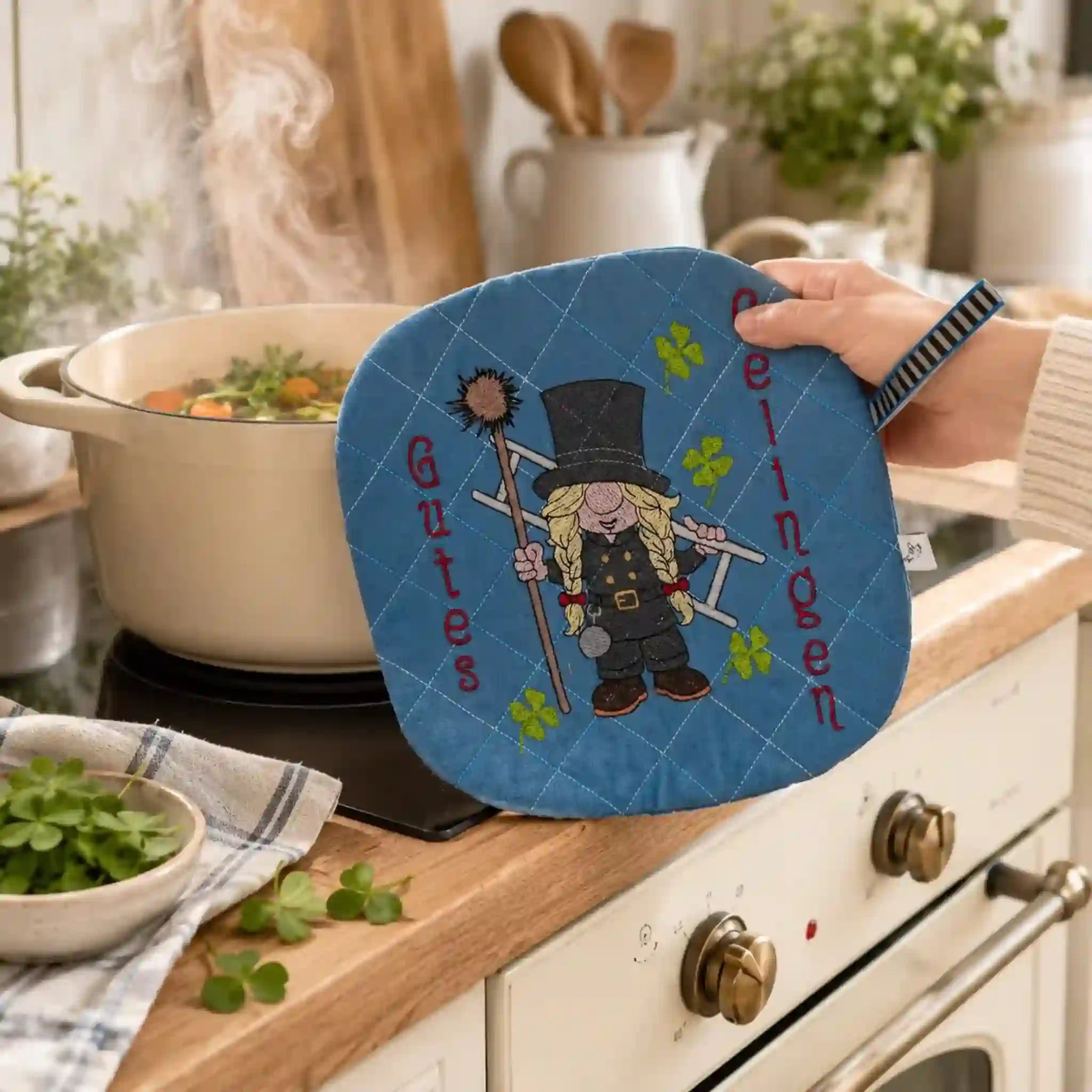 ITH Stickdatei Wichteline Schornsteinfeger