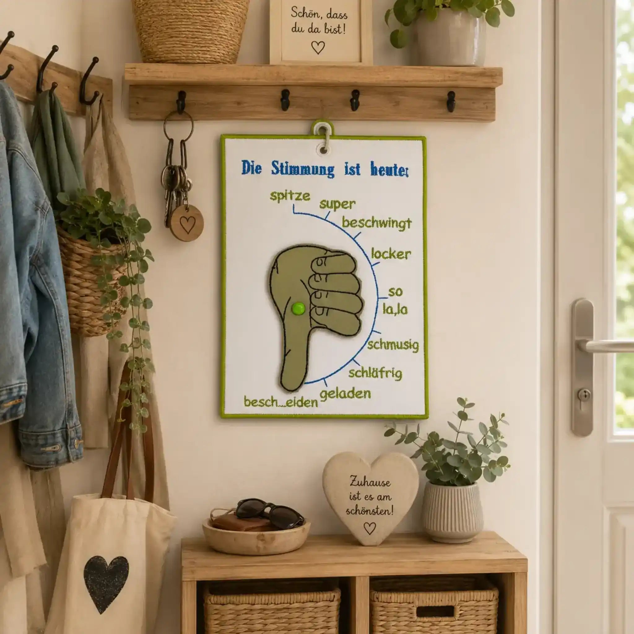ITH Stickdatei Stimmungsbarometer