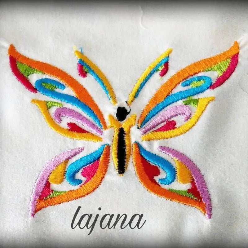 Stickdatei Schmetterling Papillon Color von stiXXie by lajana