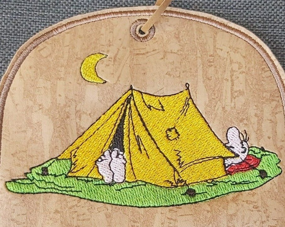 Stickdatei von stiXXie Stickdatei Camping Zelt
