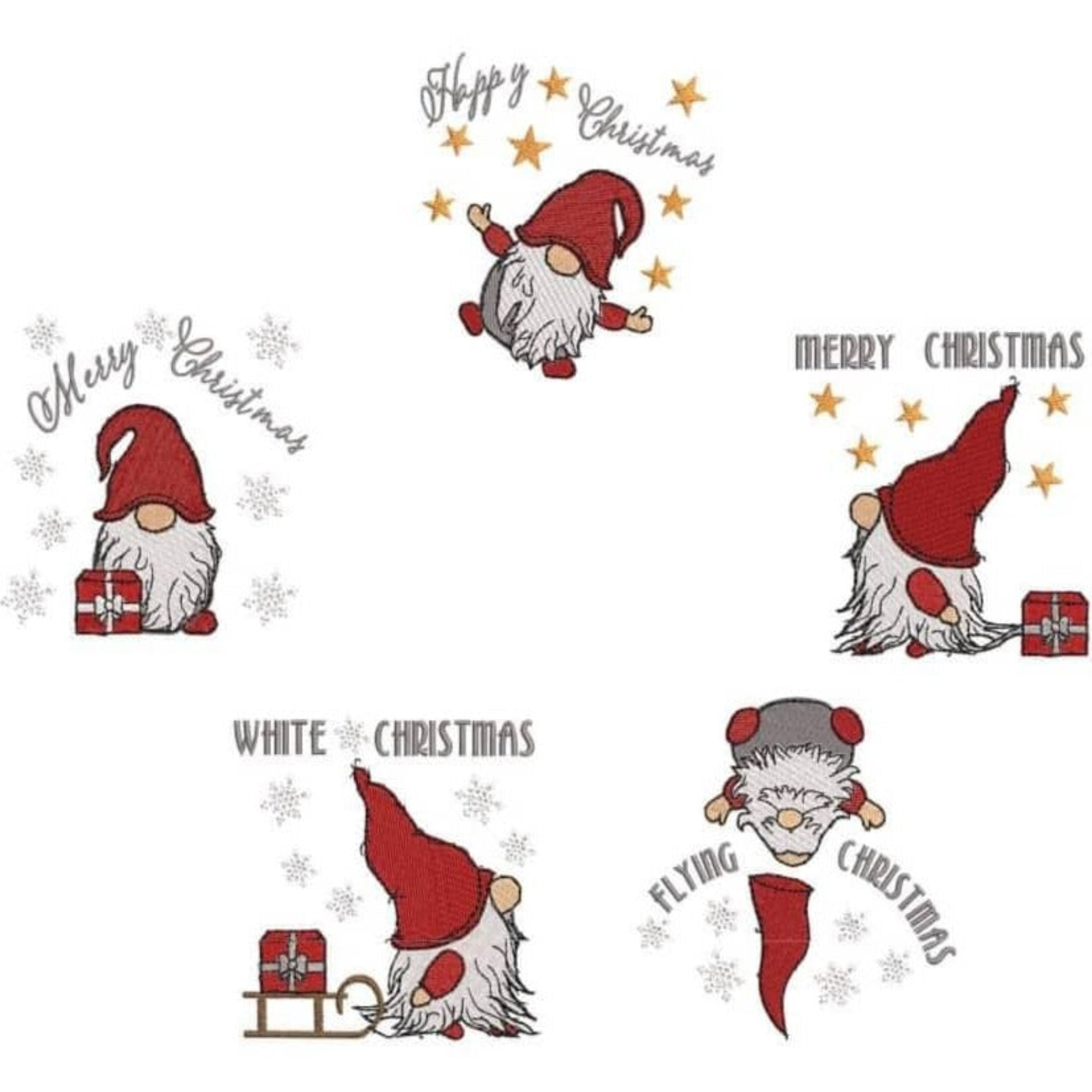 Stickdatei Wichtelzirkus von stiXXie by lajana